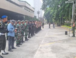 TNI-Polri Kerahkan Pengamanan Wakil Presiden RI Di Hotel Grand Sahid Jaya