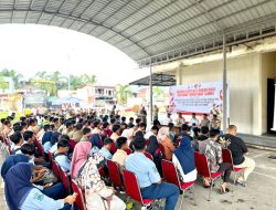 SUKSESKAN PILKADA 2024, KAPOLRES ROHUL GELAR COOLING SISTEM BERSAMA PENGURUS LAMR