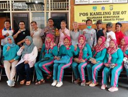 Bhabinkamtibmas Kelurahan Kemayoran Melaksanakan Dan Memonitoring Kegiatan Jumat Keliling