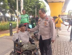 Sambang Dialogis Kapolsubsektor Cut Mutia Aiptu Ali Imran Kepada Warga Sekitar Kolong Stasiun