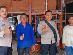 Aipda Aris Wibowo Patroli Dialogis Dan Interaksi Kontraktor Pembangunan Renovasi Rumah