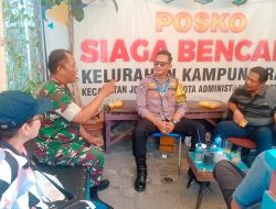 Bhabinkamtibmas Kampung Rawa Interaksi dan Komunikasi Sosial dengan Babinsa dan Ketua RT
