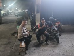 Antisipasi Pelaku Kejahatan, Binmas Duri Pulo Sambang Warga Malam Hari