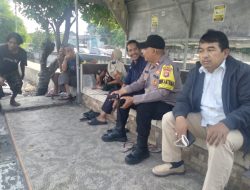 Binmas Duri Pulo Sambangi Warga Tanggul Beri Himbauan Kamtibmas