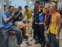 Patroli Wilayah dan Sambang Dialogis Bhabinkamtibmas Kelurahan Kampung Rawa Cooling System Kamtibmas Dengan Ketua RT dan Warga