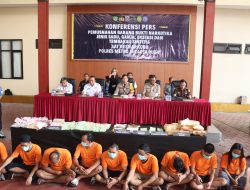 Hasil Ungkap Sabu 12,7 Kg Bersama Jenis Narkoba Lainnya Dimusnahkan Hari ini