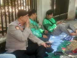Aipda Victor Sambang Pedagang Berikan Imbauan Humanis Kamtibmas