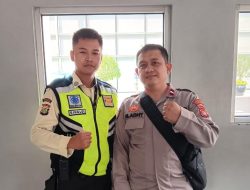 Patroli Kota 1041 Aipda H. Adhy Sambang Pos Keamanan Wilayah Hukum Menteng