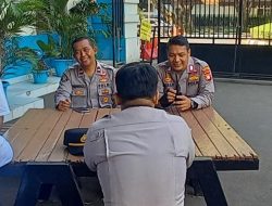 Bhaninkamtibmas kelurahan Pasar Baru Melakukan Sambang Tokoh Masyarakat