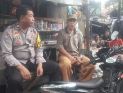 Bhabinkamtibmas Kelurahan Tanah Tinggi Patroli Wilayah dan Sambang Sampaikan Pesan Kamtibmas kepada Pengurus Wilayah dan Warga