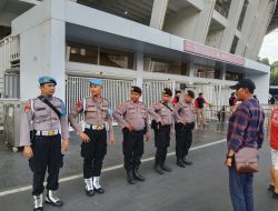 Ploting Zona 5, Ipda David Pimpin Pengamanan Sepakbola Indonesia VS Australia