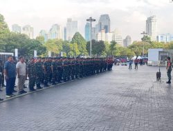 Pengamanan Presiden RI Menyaksikan Pertandingan Sepak Bola Timnas Indonesia VS Australia Stadion GBK Senayan
