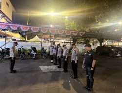 Kapolsubsektor Tanah Tinggi, Pimpin Apel Persiapan Patroli Cipta Kondisi