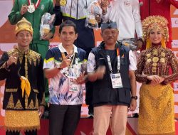 BRIMOB RAIH MEDALI PERUNGGU CABOR MUAYTHAI PON XXI ACEH-SUMUT