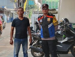 Anggota Binmas Patroli Wilayah dan Sambang Warga Imbau Juru Parkir