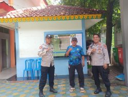 Patroli Ke Sekolah Kanit Sabhara Sampaikan Imbauan Ke Penjaga Sekolah