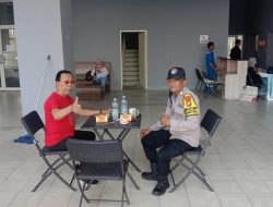 Bhabinkamtibmas Kelurahan Kartini Polsek Sawah Besar Melaksanakan Patroli Dialogis Dan Sambang Di Objek Vital