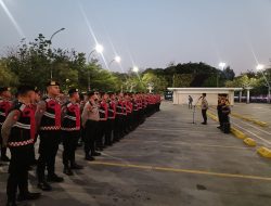 Kapolsek Sawah Besar Pimpin Apel Pengamanan Peringatan Maulid Nabi Muhammad SAW Di Halaman Masjid Istiqlal