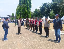 Hari Kedua Kanit Binmas Pimpin Pengamanan Jak Japan Matsuri Di Parkir Timur Senayan