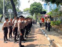 Antisipasi Rencana Kegiatan Masyarakat, 106 Personil Gabungan Di Siagakan Ke Sapta Pesona Gambir
