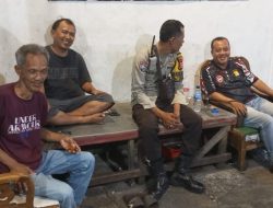 Bhabinkamtibmas Kelurahan Utan Panjang Berikut Melakukan Kegiatan Patroli Dialogis
