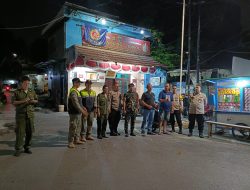 Patroli Bersama Unsur Tiga Pilar Dan Masyarakat Antisipasi Terjadinya Tawuran