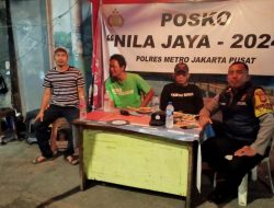 Antisipasi Tawuran Remaja Di Posko Nila Jaya 2024, Kali Pasir