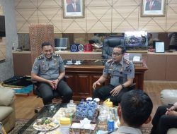 Kapolsek Cempaka Putih Kunjungi Rutan Salemba Untuk Tingkatkan Sinergitas Jelang Pilkada DKI Jakarta