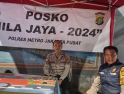 Bhabinkamtibmas Cikini Antisipasi Tawuran Remaja Di Posko Nila Jaya 2024, Kali Pasir