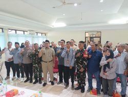 Bhabinkamtibmas Menteng Mengikuti Sosialisasi Pengawasan Pemilu Secara Tatap Muka