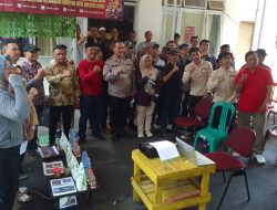 Bhabinkamtibmas Menteng Mengikuti Sosialisasi Penyuluhan Pemutakhiran Data Pemilih
