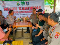 Sambut Pilkada Aman dan kondusif, Polsek Kebon Jeruk Gelar Ngopi Kamtibmas Serap Aspirasi Warga Rw 05 Sukabumi Selatan