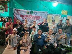 Yuk Ngopi Kamtibmas Bersama Polsek Metro Menteng di Rw 10 Kelurahan Kebon Sirih