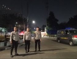 Antisipasi Tawuran Dan Gangguan Kamtibmas Unit Polsek Senen Mobile Patroli