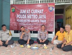 Polsek Pasar Rebo Gelar “Jumat Curhat” Bersama Warga dan Orang Tua Siswa di Kalisari