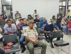 Bhabinkamtibmas Kelurahan Tanah Tinggi Bersama Tiga Pilar Menghadiri Pemilihan Ketua RW 04