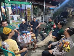 Sambang Wilayah Bhabinkamtibmas dan Babinsa Kampung Rawa, Cooling System Kamtibmas Dengan Ketua RW