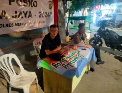 Bhabinkamtibmas Kebon Sirih Antisipasi Tawuran Remaja Di Posko Nila Jaya 2024, Kali Pasir