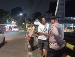 Cegah Kriminalitas Jembatan Perbatasan Kali Pasir Menjelang Pagi Hari