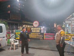 Sambang Pos Kamling RW. 05 Senen, Bhabinkamtibmas Berikan Imbauan Kamtibmas