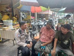 Bhabinkamtibmas Kebon Kacang Berikan Imbauan Kepada Warganya Agar Tetap Jaga Persatuan Menjelang Pilkada