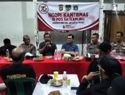 Ngopi Kamtibmas Menjelang Pilkada DKI Jakarta Balai Warga RW. 07 Kelurahan Pegangsaan Menteng