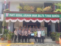 Resimen Siswa SIP 53.2 Polda Metro Datangi Panti Balita, Berita Bantuan Sosial