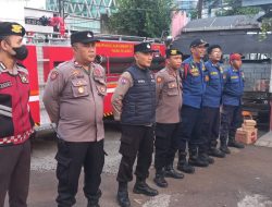 Kapolsubsektor Sabang Memimpin Apel Pengamanan Election Run 10 K KPUD Jakarta