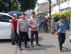 Unit Samapta Polsek Senen Monitoring Dan Amankan Giat Pengajian Rutin Islamic Center