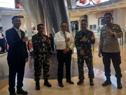 Bhabinkamtibmas Dan Babinsa Kebon Melati Kunjungi Dan Sambangi West Mall GI