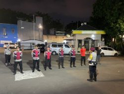 Panit I Opsnal Reskrim Pimpin Apel Operasi Cipta Kondisi Di Halaman Mapolsek Johar Baru