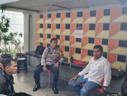 Patroli Dialogis Bhabinkamtibmas Karet Tengsin Sambangi Hotel Sahid
