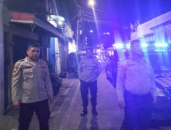 Panit Sabhara Polsek Sawah Besar Melaksanakan Patroli Dialogis Di Titik Rawan Tawuran