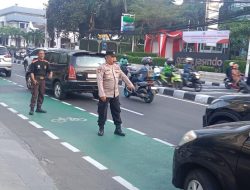 Kapolsubsektor Mutia Pengaturan Lalin Sore Antisipasi Padat Lalin